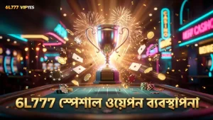 6L777 ব্র্যান্ডের স্পেশাল ওয়েপন ব্যবস্থাপনা দক্ষতা।