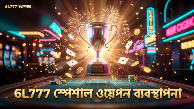 6L777 ব্র্যান্ডের স্পেশাল ওয়েপন ব্যবস্থাপনা দক্ষতা।