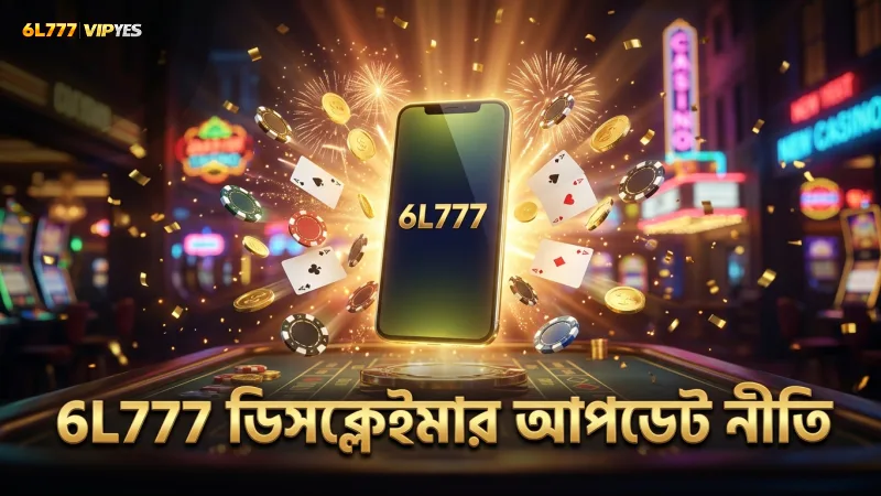 6L777 ডিসক্লেইমার শর্তাবলী নিয়মিত আপডেট করুন