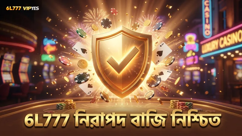 নিরাপত্তা ও স্বচ্ছতা বজায় রাখতে 6L777 বাজির ঝুঁকি কমায়।