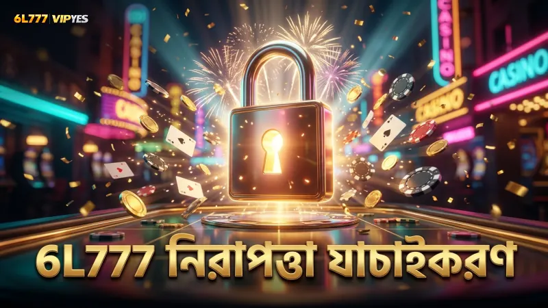 নিরাপত্তা এবং যাচাইকরণ প্রক্রিয়া 6L777 প্ল্যাটফর্মে