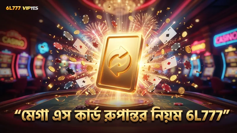 মেগা এস পে-লাইনে কার্ড রূপান্তরের ধাপগুলি স্পষ্টভাবে বর্ণিত