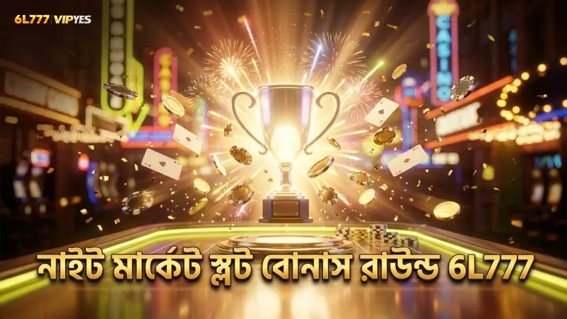 নাইট মার্কেট স্লটের স্ক্যাটার বোনাস লাইভ রাউন্ড প্রদর্শন করছে