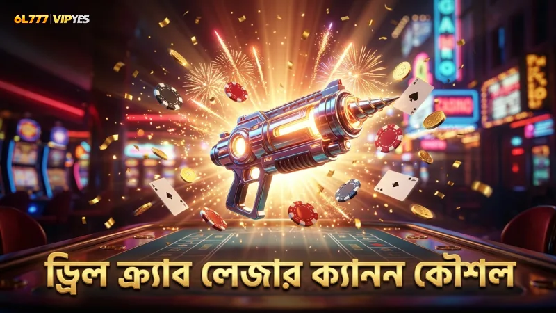 ড্রিল ক্র্যাব ও লেজার ক্যানন ফিচার ব্যবহার করে বড় স্কোর