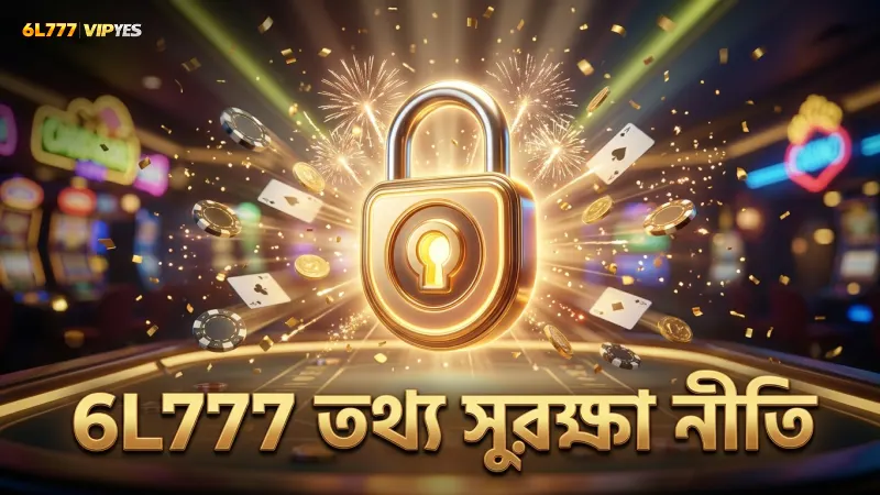 6L777-এ গোপনীয়তা নীতির মাধ্যমে তথ্য সুরক্ষা নিশ্চিত।